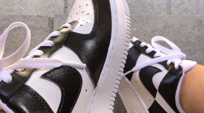 nike air force 1 black and white : Nike Shoes | Custom Air Force 1 | Color: Black/White | Size: Various