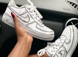 nike air force 1 custom :