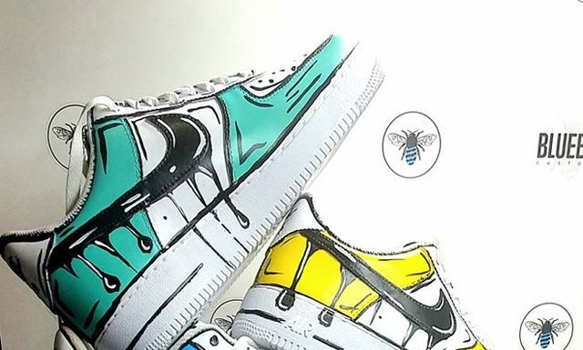 nike air force 1 kids : Nike Air Force 1 Cartoon Custom. | THE CUSTOM MOVEMENT