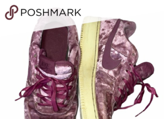 nike air force 1 lv8 : Nike Air Force 1 LV8 Velvet Tea Berry Sneakers