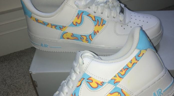 nike air force 1s : Custom Nike Air Force 1s – Golf Wang Edition… – Depop