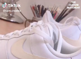 nike air force ones womens : Custom Sneaker Art Customization Video By Tik Tok Artists (Custom Nike, Vans, Adidas, Air Force One)