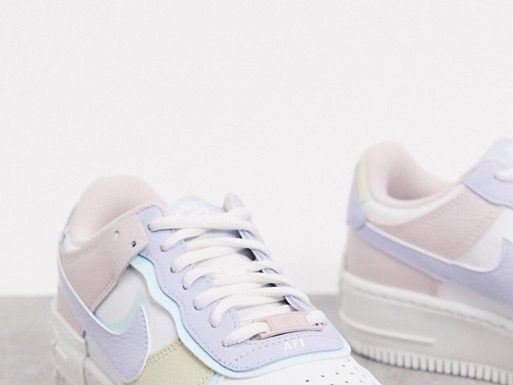 nike air force shadow : Nike Air Force 1 Shadow trainers in pastel | ASOS