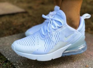 nike air max 270 mens : Review : Nike Air Max 270 toute blanche ‘Triple White’