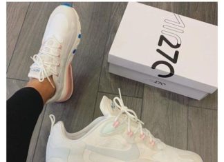 nike air max 270 react : gym shoes outfit fashion