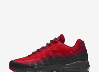 nike air max shoes : Red Fire Nike Air Max 95 Custom