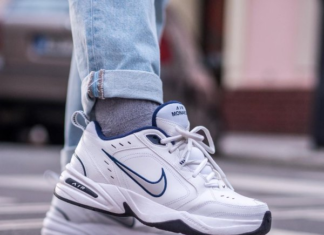 nike air monarch : Nike Air Monarch IV Men’s Training Shoe (Extra Wide)