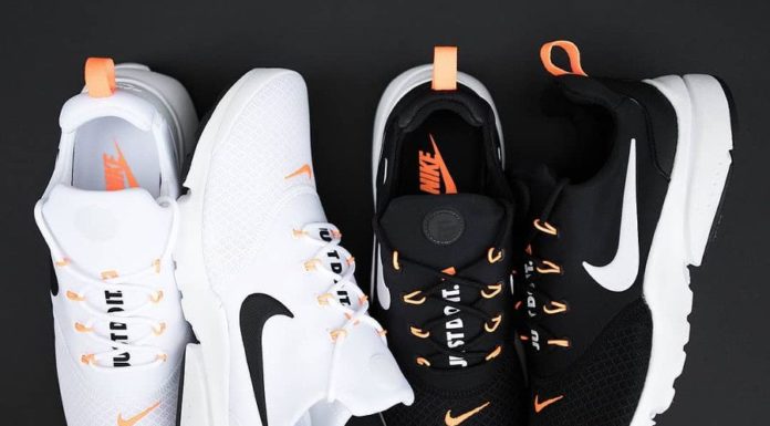 nike air presto : Que valent les Nike Air Presto Fly JDI ‘Just Do It’ White & Black Orange ?