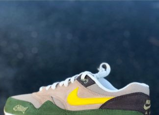 nike air vapormax flyknit : Nike Air Max 1 “Goldfish” Custom by Malcolm Garret | Nice Kicks