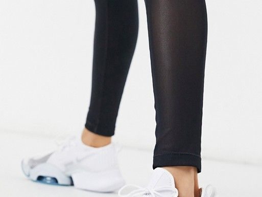 nike air zoom : Nike Training Air Zoom SuperRep trainers in white and silver | ASOS