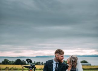 restaurant dress code : Laidback Restaurant Wedding with 35 Guests