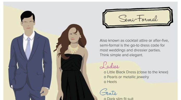 semi formal dress code : semi formal dress code