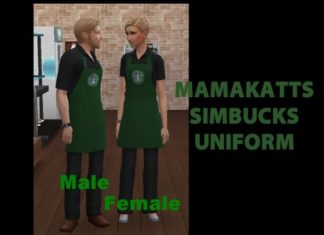 starbucks dress code 2020 : wytewynter’s Mamakatt’s Simbuck Uniform Female – Dine Out needed