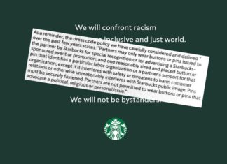 target employee dress code : Starbucks Employee Dress Code Bans Black Lives Matter Apparel
