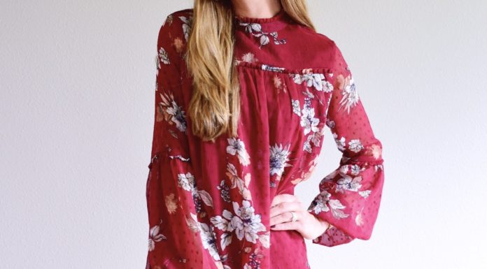 tj maxx dress code : Dress Code: Burgundy Florals – The Teacher Dress Code
