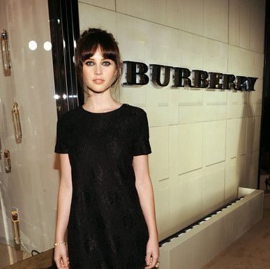 ulta dress code : Felicity Jones Goes Mod in a Little Black Dress
