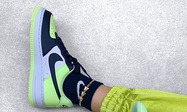 nike air force 1 womens : Nike Air Force 1 Low Barely Volt women shoes sneakers nike fashion casual kicks