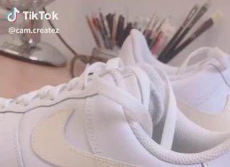 nike air force one men : Custom Sneaker Customization Video By cam.createz #5bb401