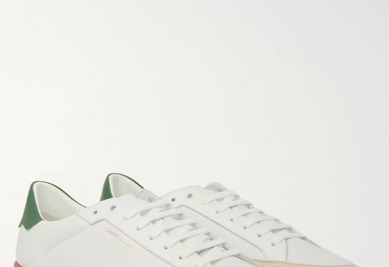 nike air force 1 07 lv8 : NIKE – Air Force 1 07 LV8 Rayguns Satin-Trimmed Leather Sneakers – Men – White