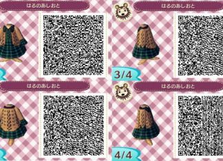 acnl dress qr codes : Image – Motif #1o42 – L’atelier des soeurs doigts de fée