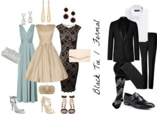 black tie dress code women : 20150410