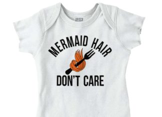 dress code definitions : Mermaid Hair Romper Bodysuit – White / 6M