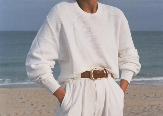 dress code policy : Na Nin Townes Linen Cotton Trouser / Available in Multiple Colors – XS / Butter