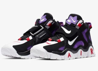 nike air barrage mid : Nike Air Barrage Mid Noir/Hyper raisin/Rouge université/Blanc pas cher – Baskets Homme Nike – Iziva.com