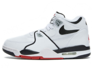 nike air flight 89 : Brand New Nike Air Flight 89 White Black Grey Red Sale DB5918-100