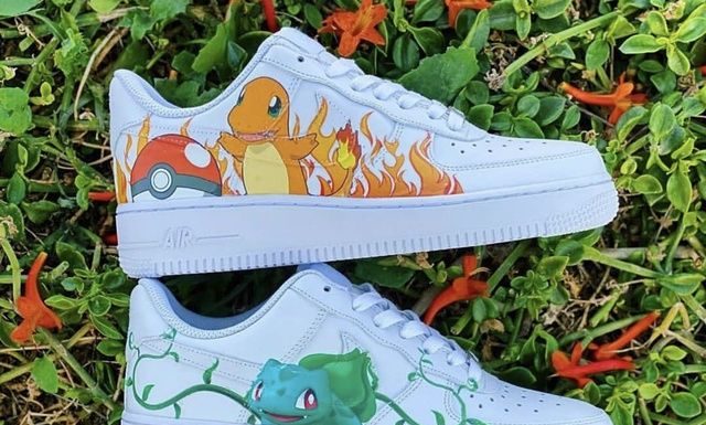 nike air force 1 kids : Nike AF1- Pokémon’s