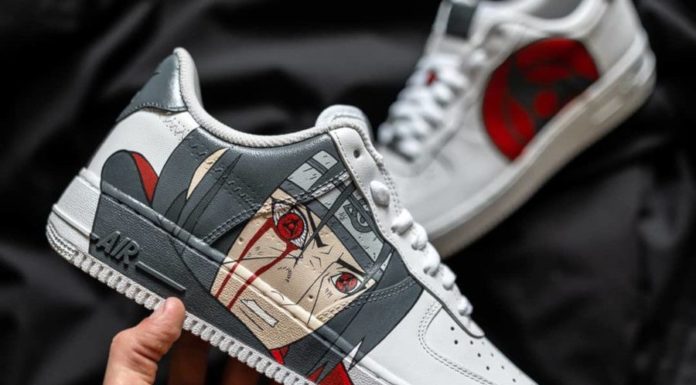 nike air force 1 low : Naruto x Nike Air Force 1 Low ‘Itachi Mangekyou Sharingan’