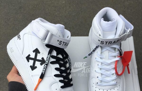 nike air force 1 mid : Nike x OFF mid