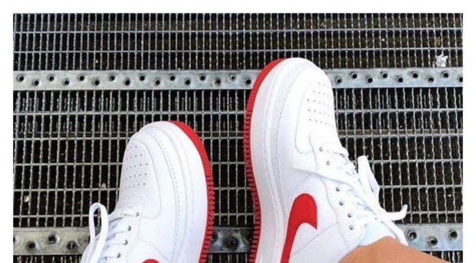 nike air force 1 red : white nike shoes air force outfits