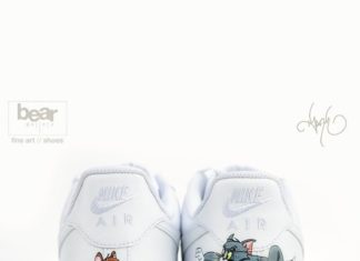 nike air force 1 womens white : Custom Nike Air Force 1 – Hand Painted Nike Shoes – Cartoon Nike’s