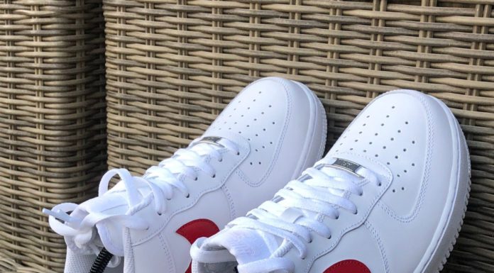 nike air force custom : Nike Air Force 1 X Comme Des Garçons