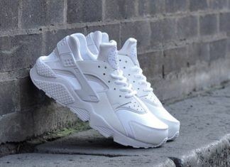 nike air huarache : Nike Air Huarache ‘White’ (blanc cassé)