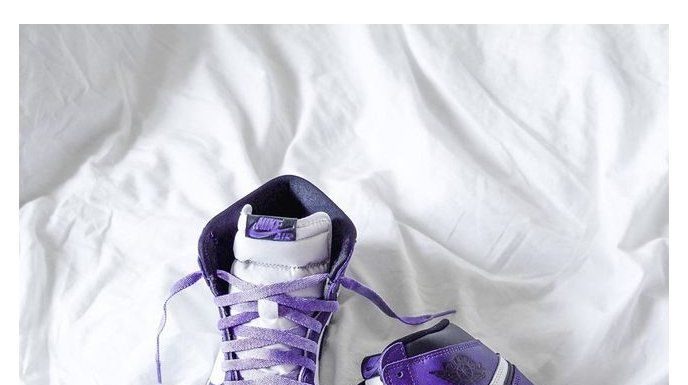 nike air jordan 1 : purple jordans shoes