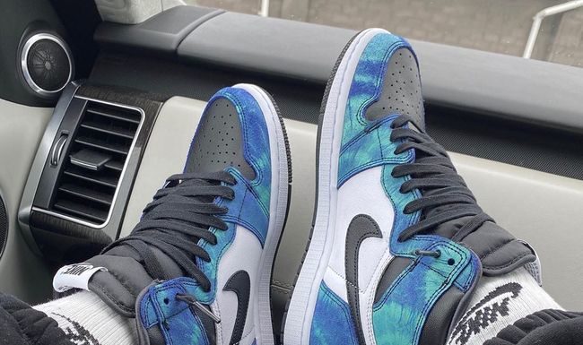 nike air jordan retro : Air Jordan 1 Retro High Tie Dye 🦋