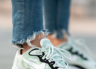 nike air max 270 womens : Nike Air Max 270 React Spruce Aura/White-Pistachio Frost for Women