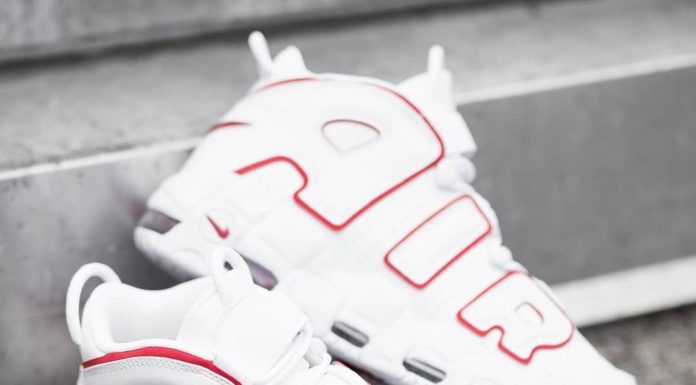nike air more uptempo : @insidesneakers • Nike Air More Uptempo ´96 White / Varsity Red • 921948-102