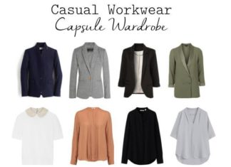 office dress code : A Step Above Casual Workwear Capsule Wardrobe | life + style blog