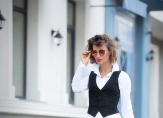 office dress code : Suit waistcoat outfit for office – how to style basic wardrobe and look gorgeous!