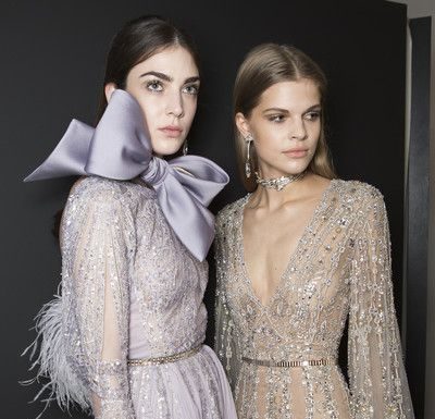 omnia dress code : Elie Saab at Couture Spring 2018