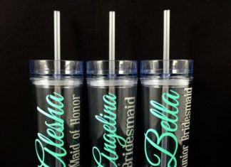 starbucks dress code 2021 : Bridesmaid Gift Skinny Tumbler with Dots, Personalized Water bottle, Bridal Party Gift, Wedding Party Tumbler Personalized Cup with Straw