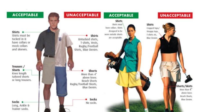 top golf dress code : Golf Attire For Men