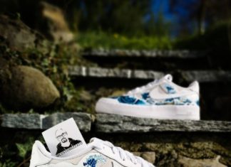 white nike air max : Nike Air Force 1 ‘The Great Wave off Kanagawa’ | THE CUSTOM MOVEMENT