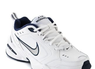 nike air monarch : Nike Air Monarch IV Men’s Cross-Training Shoes, Size: 9, White