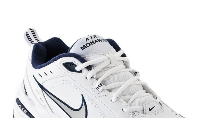 nike air monarch : Nike Air Monarch IV Men’s Cross-Training Shoes, Size: 9, White