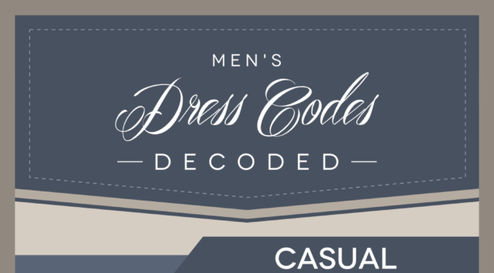 casual dress code for men :