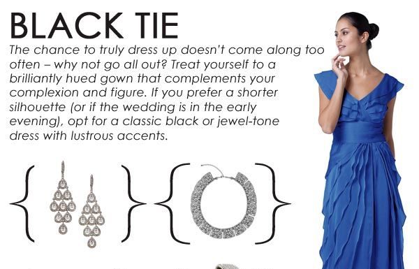 dress code definitions : Nearly Newlywed Wedding Blog